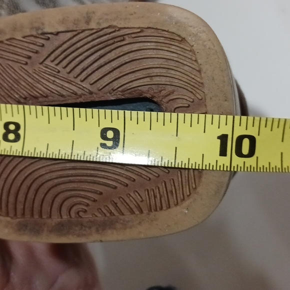 Remonte metallic tiger print sandals size 39 - Picture 16 of 16